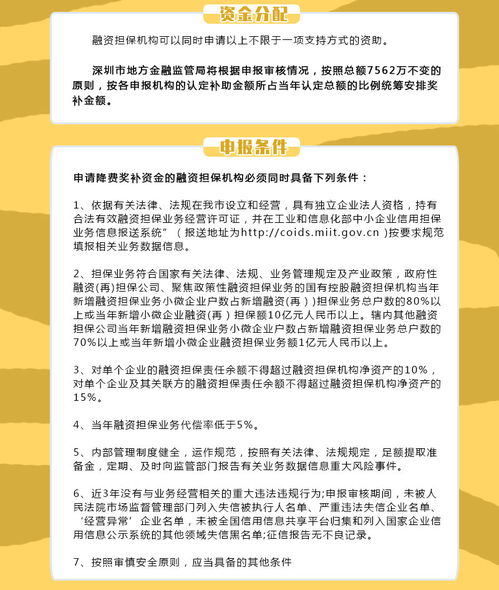 圖解 深圳市2020年度國(guó)家中小企業(yè)發(fā)展專項(xiàng)資金小微企業(yè)融資擔(dān)保業(yè)務(wù)降費(fèi)獎(jiǎng)補(bǔ)政策申報(bào)指南
